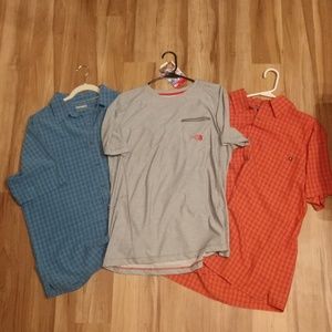 North Face & Marmot Hiking Shirts